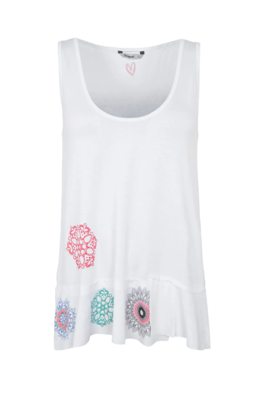 Melisa Sleeveless Tunic Top Desigual Style 19SWTKA2