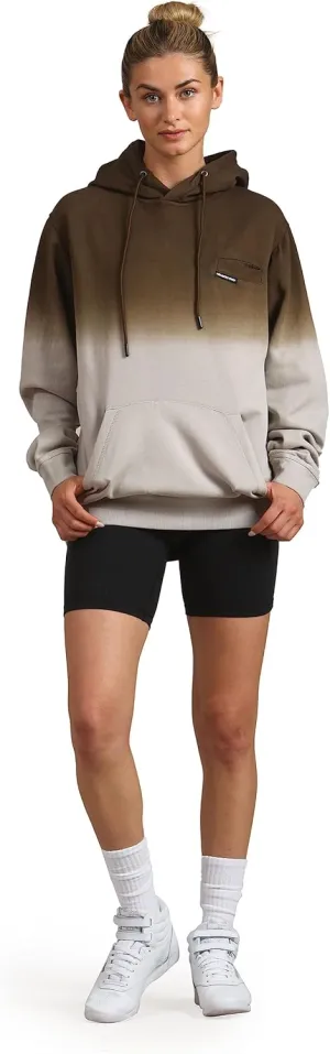 Members Only Women's Emerson Ombre Hooded Oversized Sweatshirt