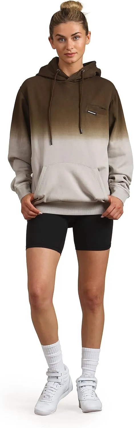 Members Only Women's Emerson Ombre Hooded Oversized Sweatshirt