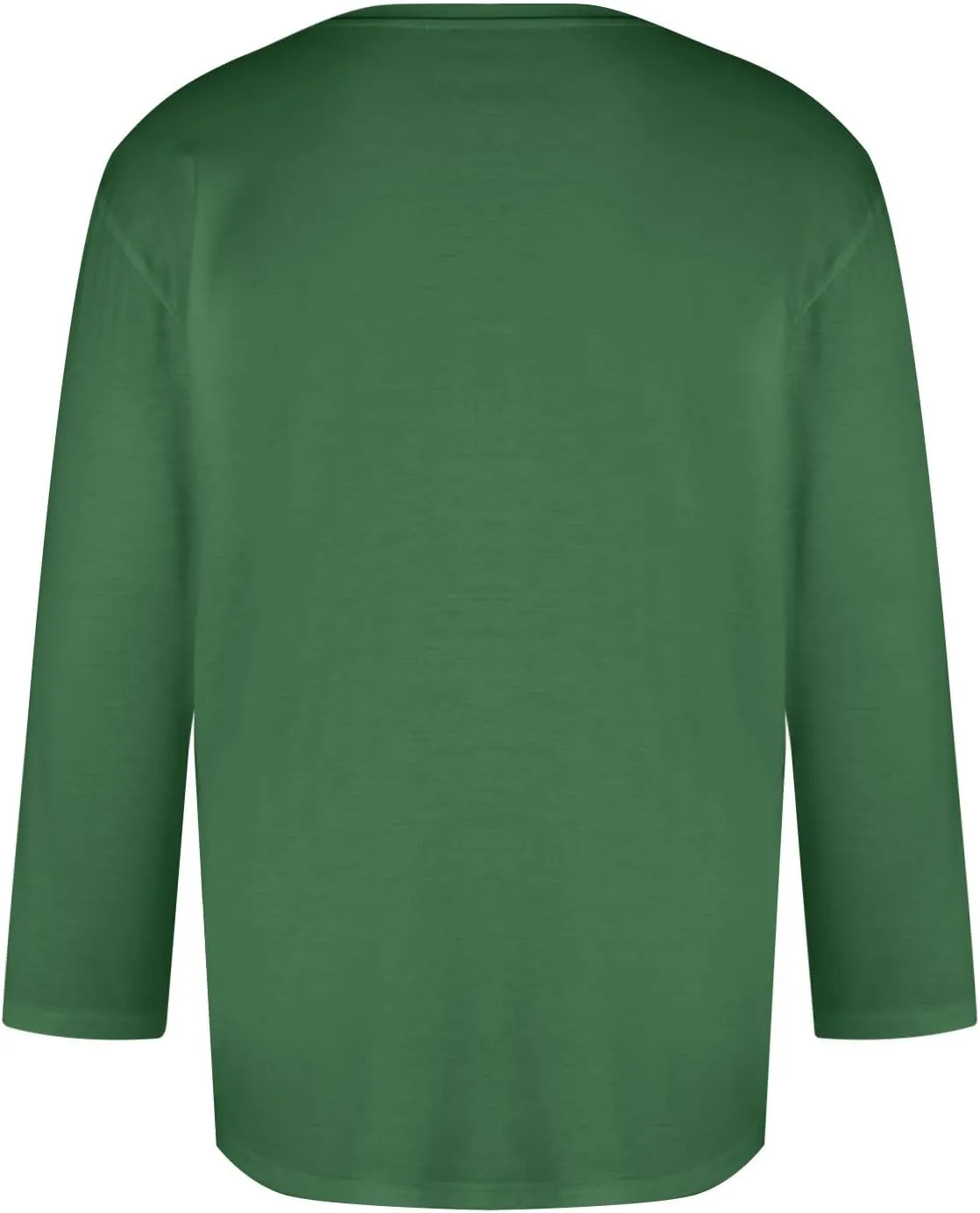 Men's 3/4 Sleeve Baseball Shirt Casual Crewneck Graphic T-Shirts Work Athletic Funny Hawaiian Top (S-4XL)