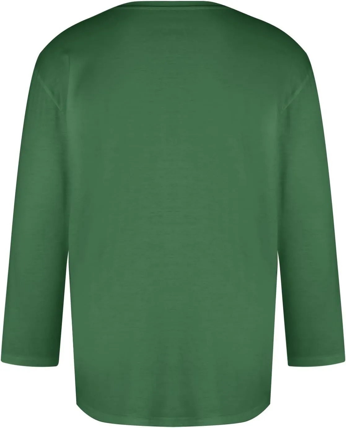 Men's 3/4 Sleeve Baseball Shirt Casual Crewneck Graphic T-Shirts Work Athletic Funny Hawaiian Top (S-4XL)
