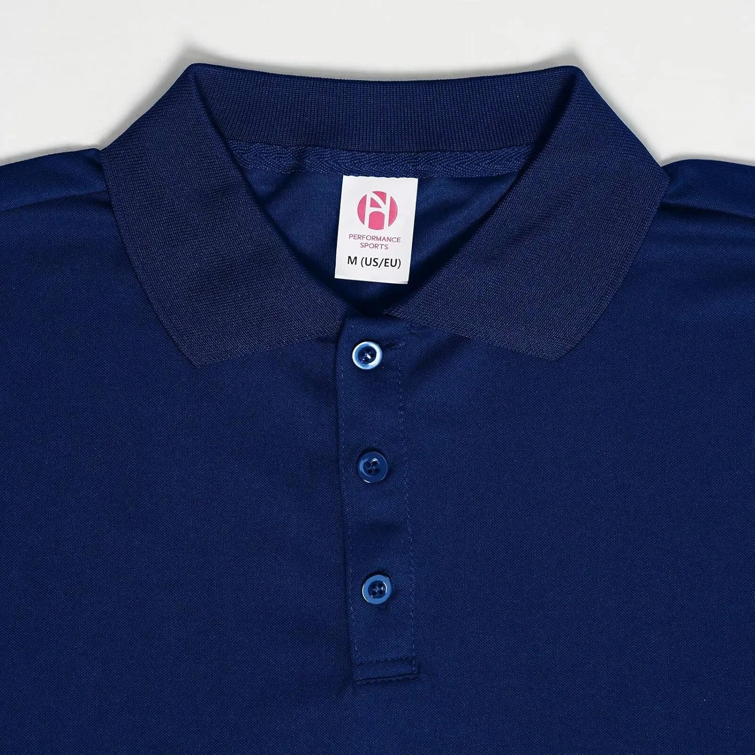 Men's Long Sleeve Polo T-Shirt Gym Pack Tactical Golf Shirts Moisture Wicking Quick Dry Shirts UPF 50 