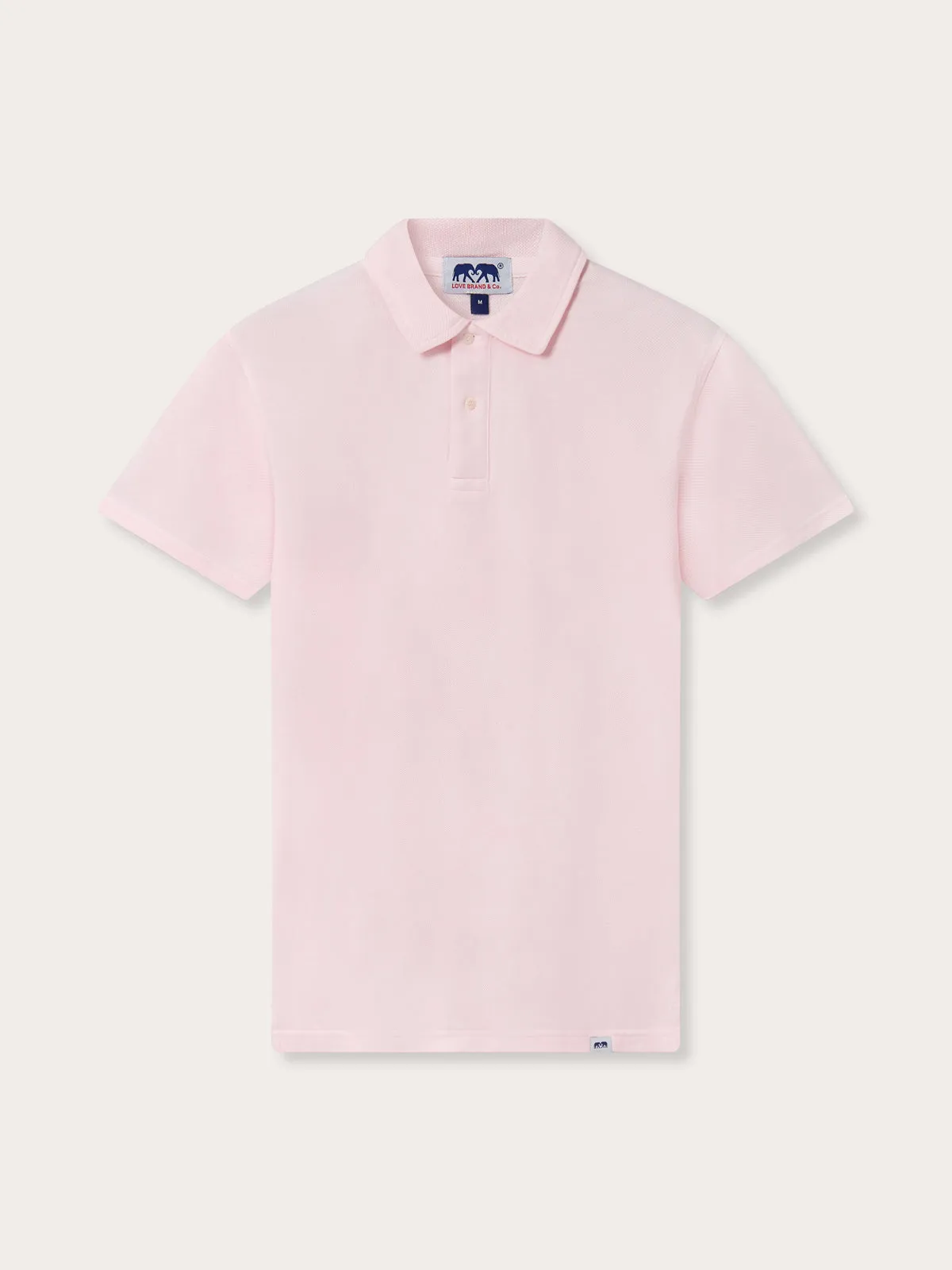 Men's Pastel Pink Pensacola Polo Shirt