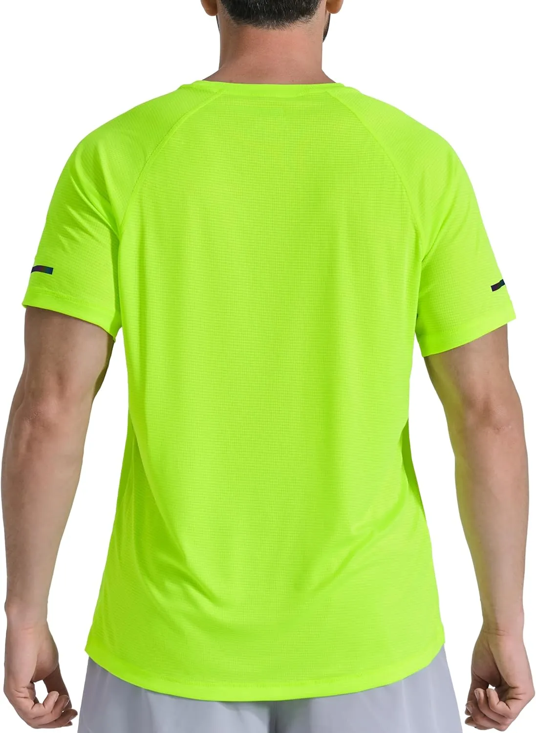 Men's Summer Short Sleeve Shirts Quick Dry Workout Lightweight T-Shirts Gym Running Swim Athletic Shirt 2025
