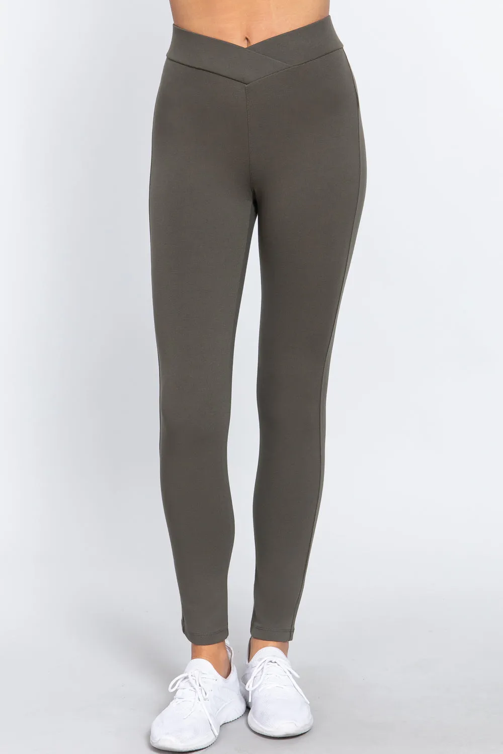 Mid-Rise Ponte Pants | Flattering Fit &amp; Effortless Comfort