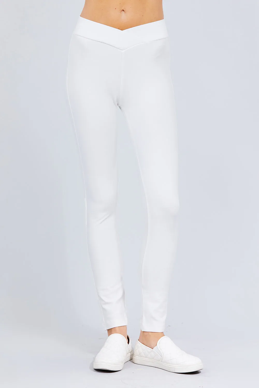 Mid-Rise Ponte Pants | Flattering Fit &amp; Effortless Comfort