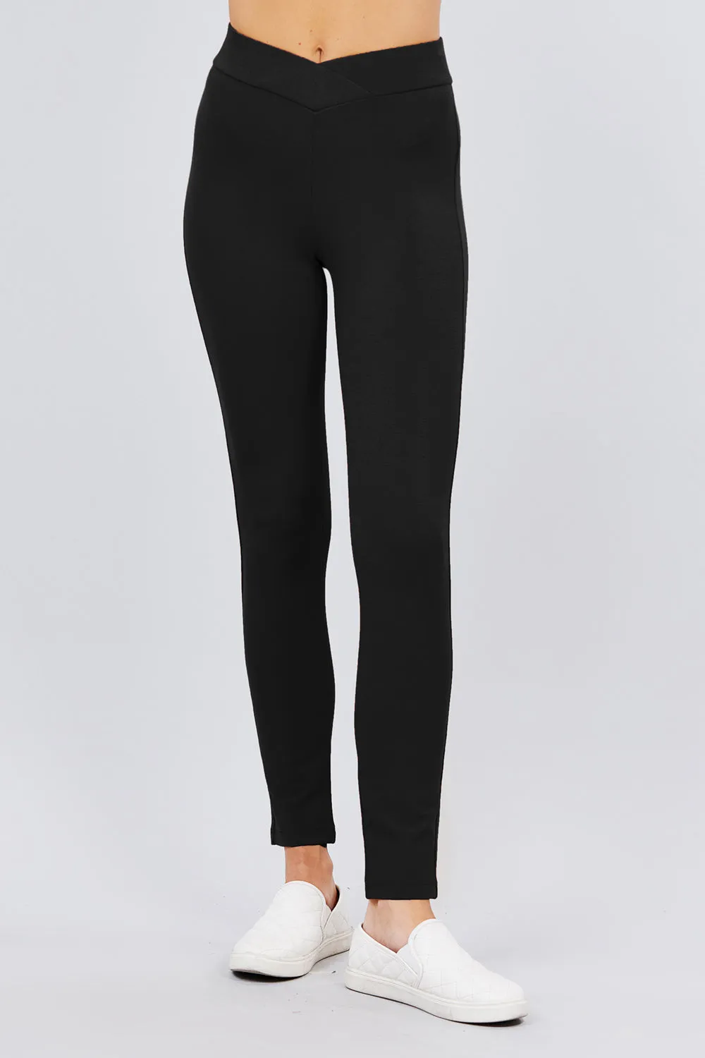 Mid-Rise Ponte Pants | Flattering Fit &amp; Effortless Comfort