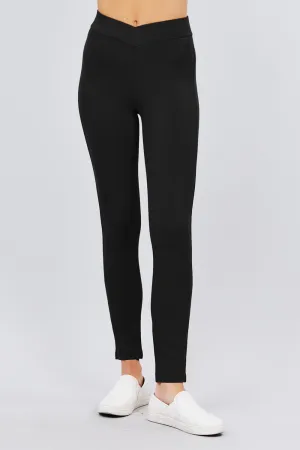 Mid-Rise Ponte Pants | Flattering Fit &amp; Effortless Comfort
