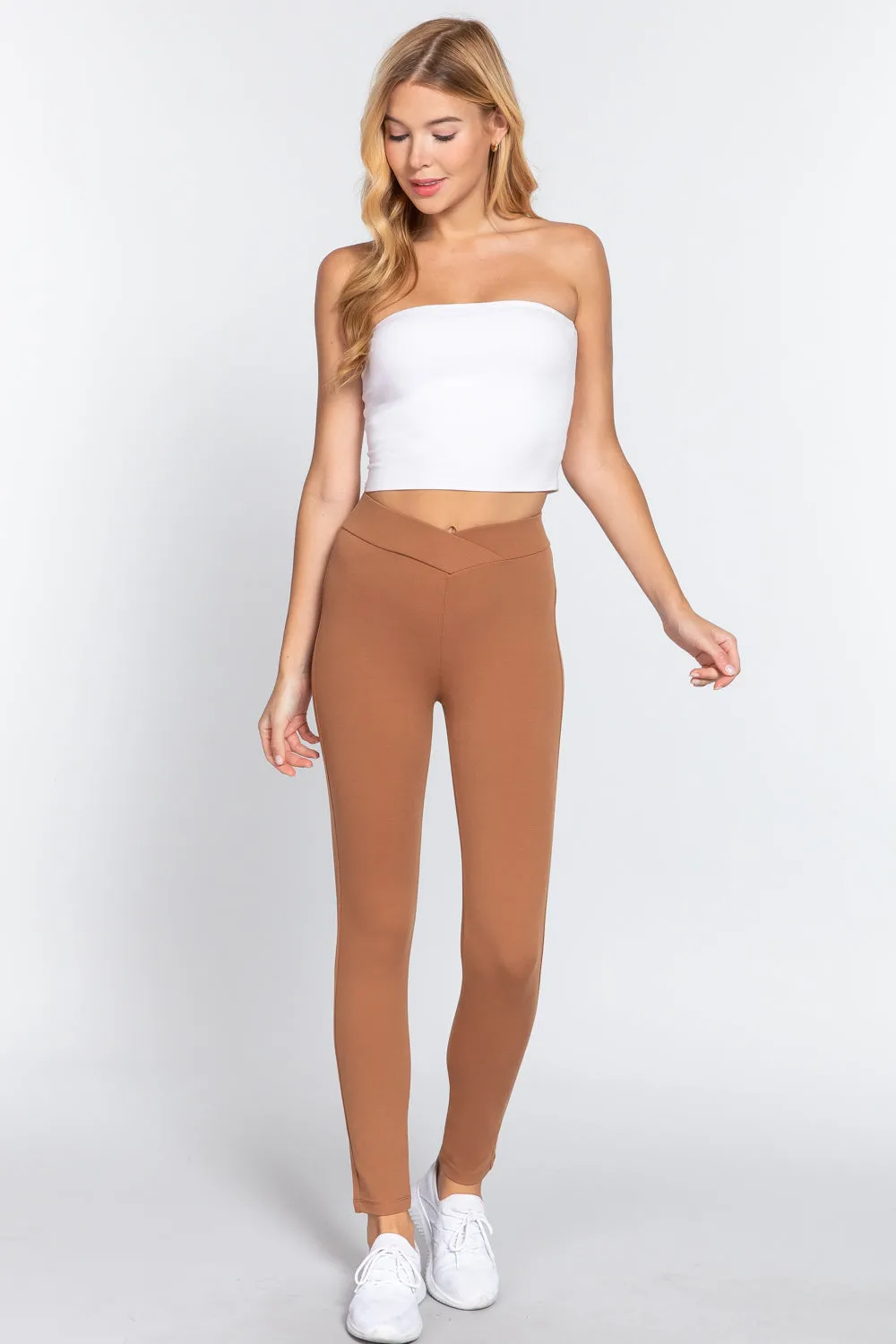 Mid-Rise Ponte Pants | Flattering Fit &amp; Effortless Comfort