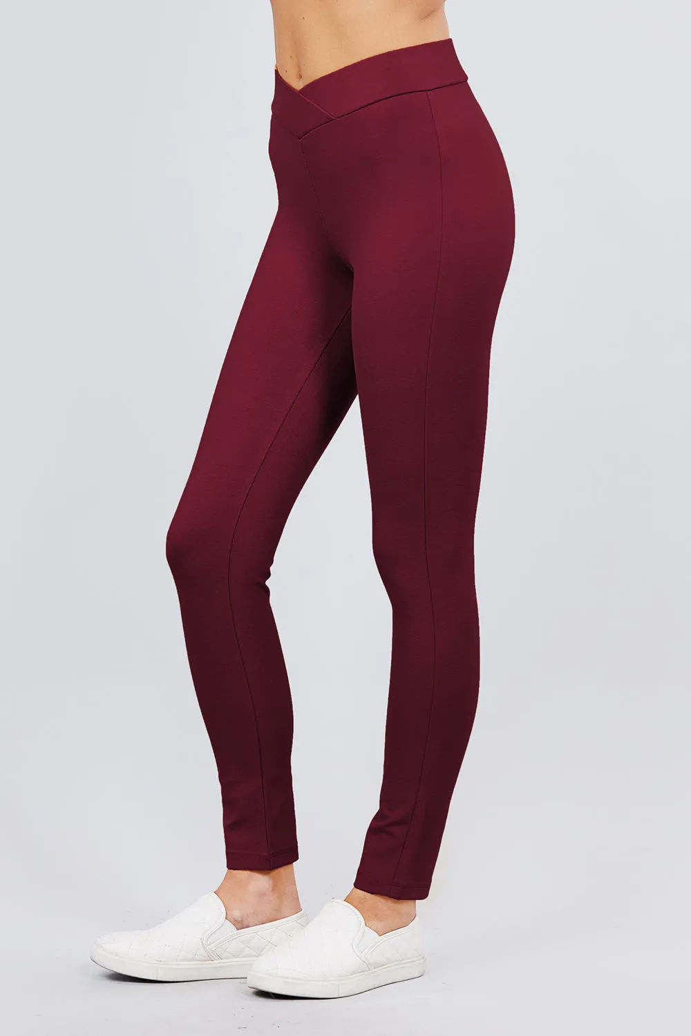 Mid-Rise Ponte Pants | Flattering Fit &amp; Effortless Comfort