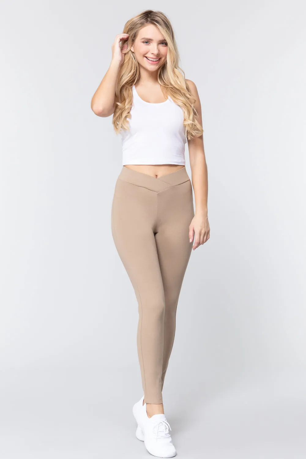 Mid-Rise Ponte Pants | Flattering Fit &amp; Effortless Comfort