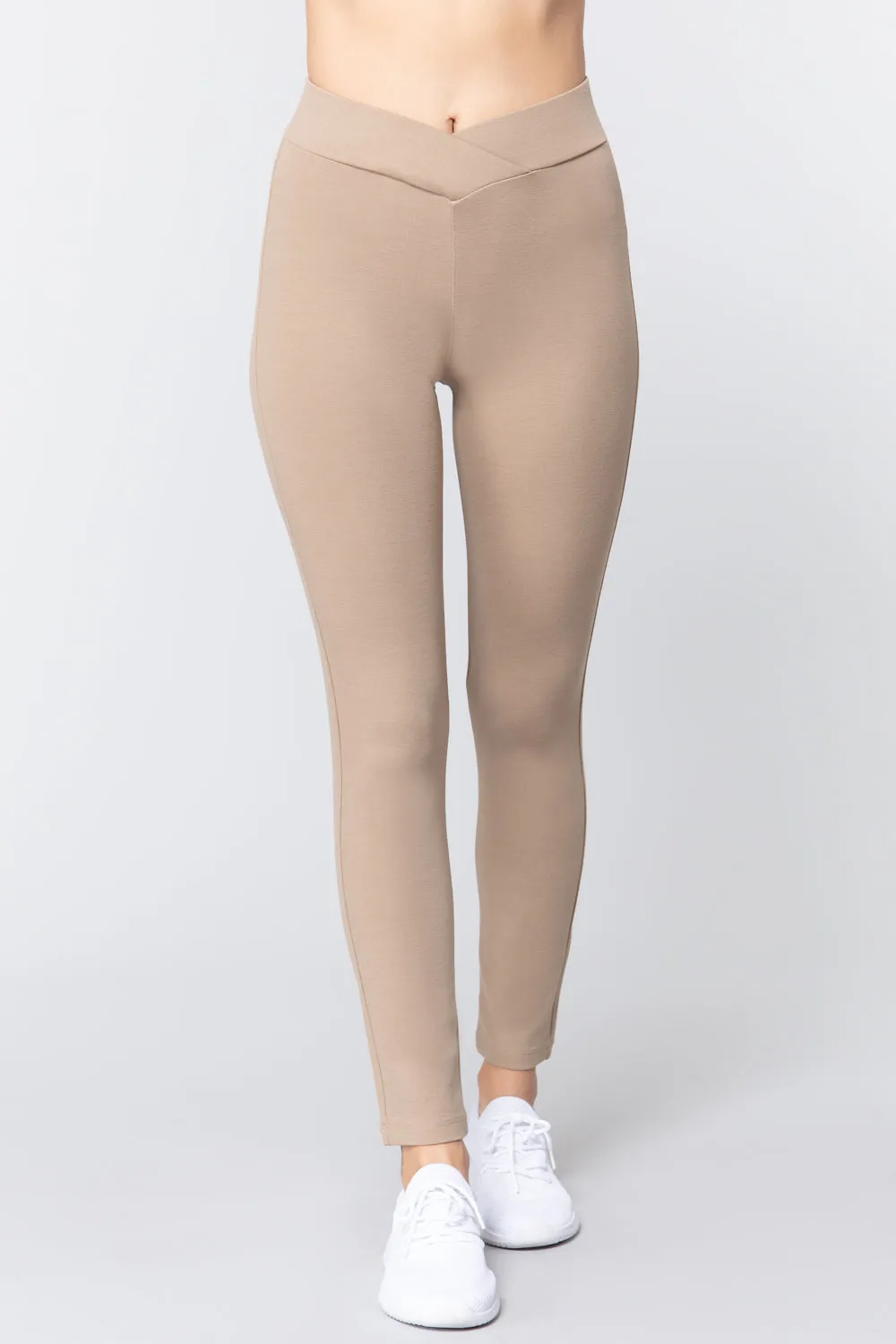 Mid-Rise Ponte Pants | Flattering Fit &amp; Effortless Comfort