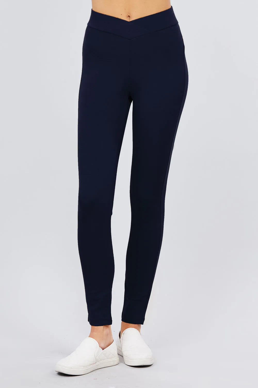 Mid-Rise Ponte Pants | Flattering Fit &amp; Effortless Comfort