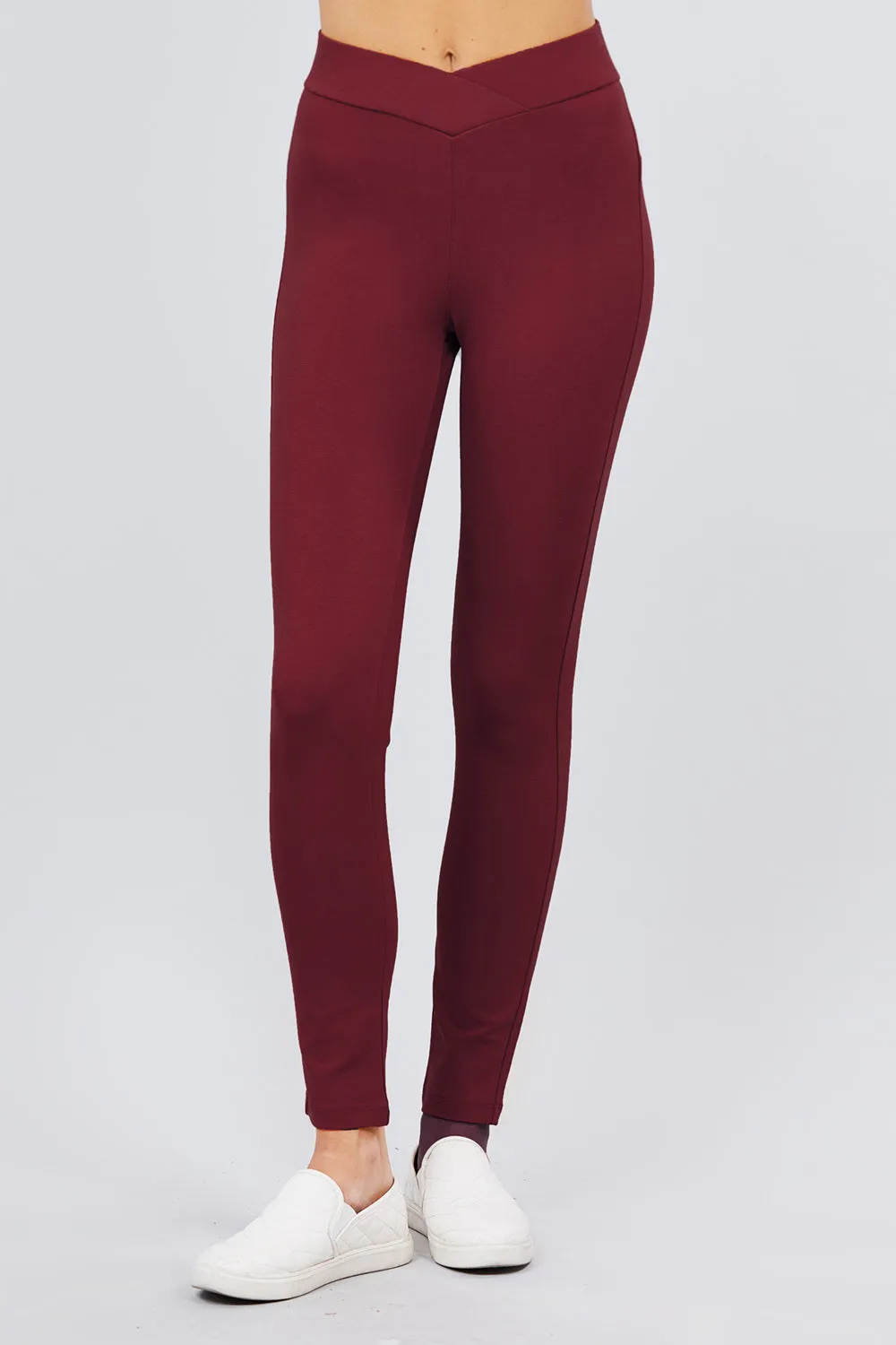Mid-Rise Ponte Pants | Flattering Fit &amp; Effortless Comfort