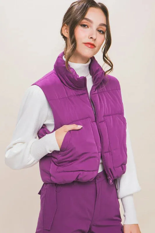 Miley Cropped Vests - 4 Colors!