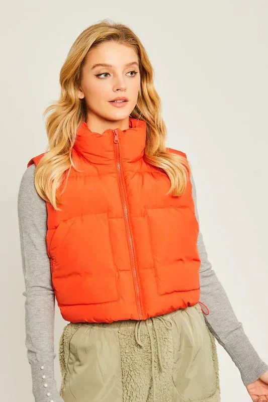 Miley Cropped Vests - 4 Colors!