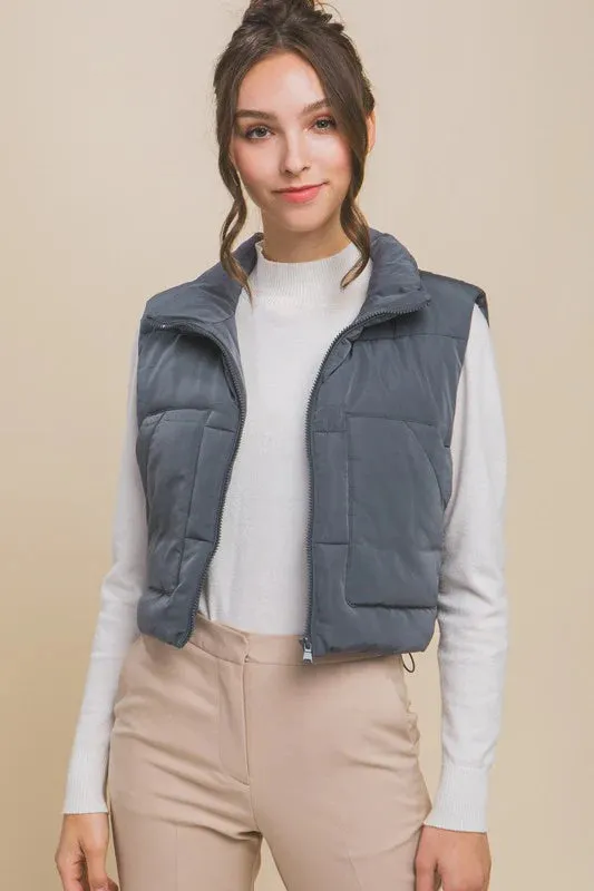 Miley Cropped Vests - 4 Colors!