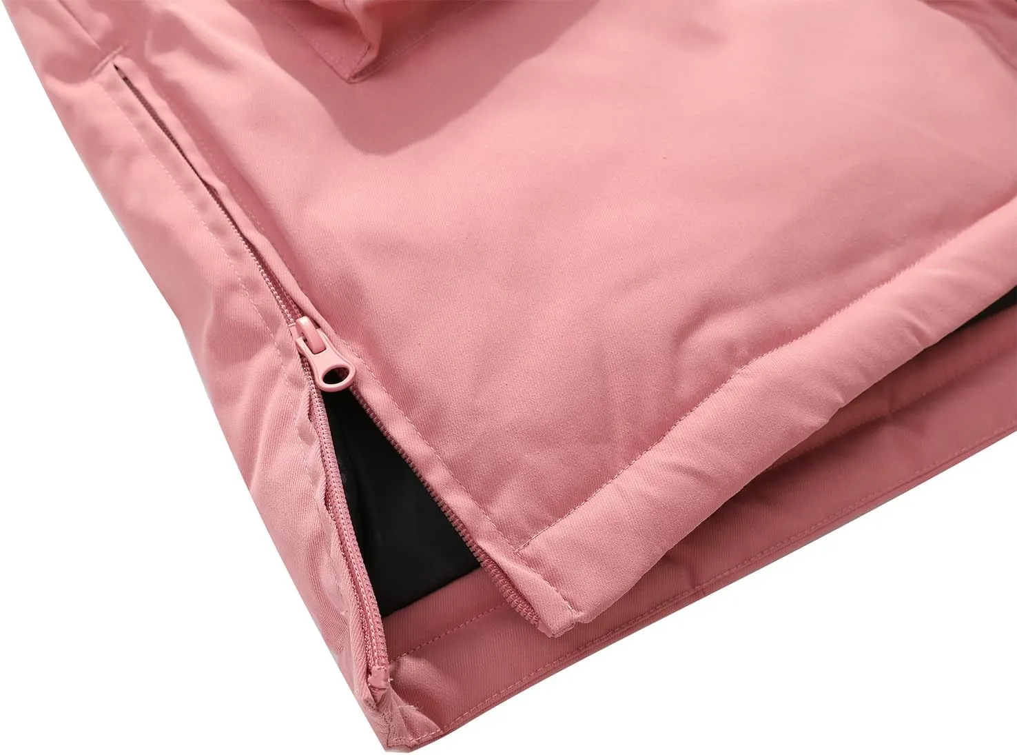 MOERDENG Women's Long Winter Coat Thickened Down Alternative Jacket Warm Puffer Jacket Waterproof Parka