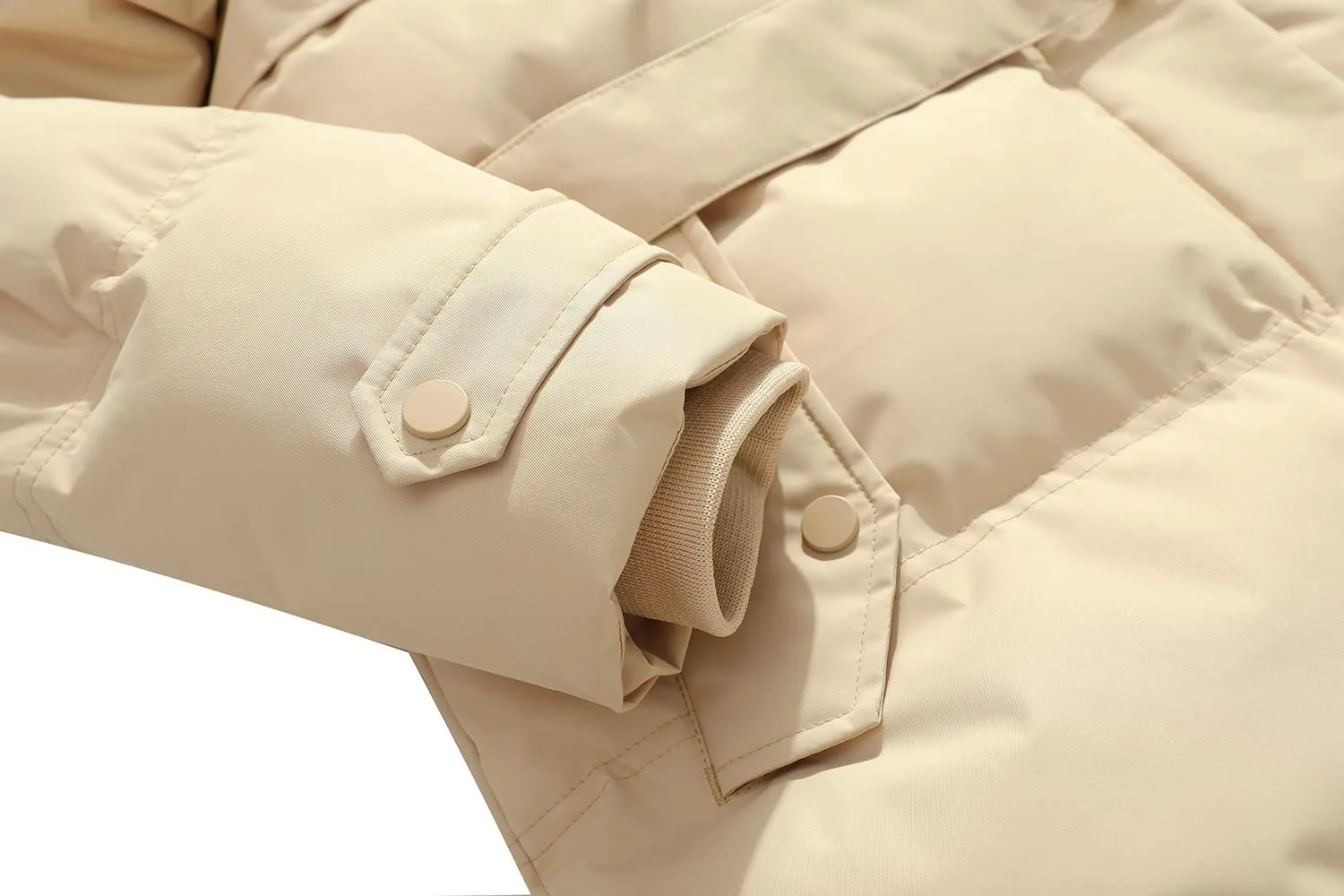 MOERDENG Women's Waterproof Long Winter Coat Warm Puffer Jacket Thickened Down Parka Maxi Coat