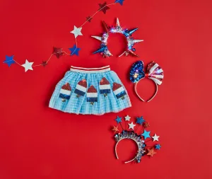 Mud Pie Light-Up Patriotic Headbands