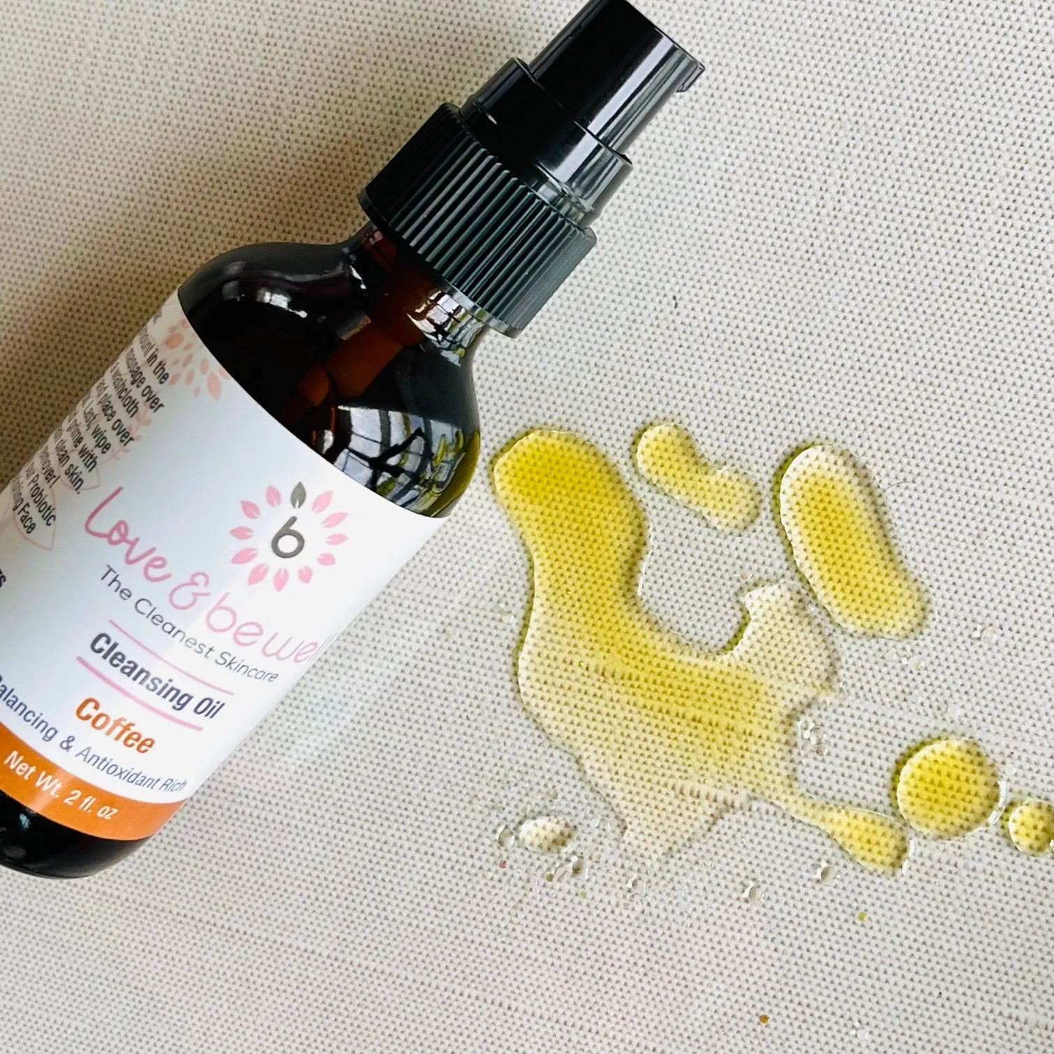 Natural Facial Cleansing Oil - Coffee