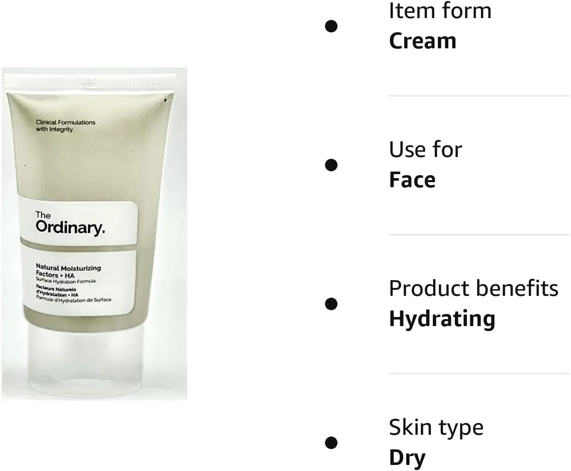Natural Moisturizing Factors plus HA - Large 100 ML