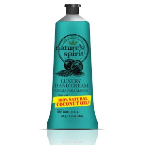Natures Spirit Luxury Hand Cream - Coconut 1.4 oz