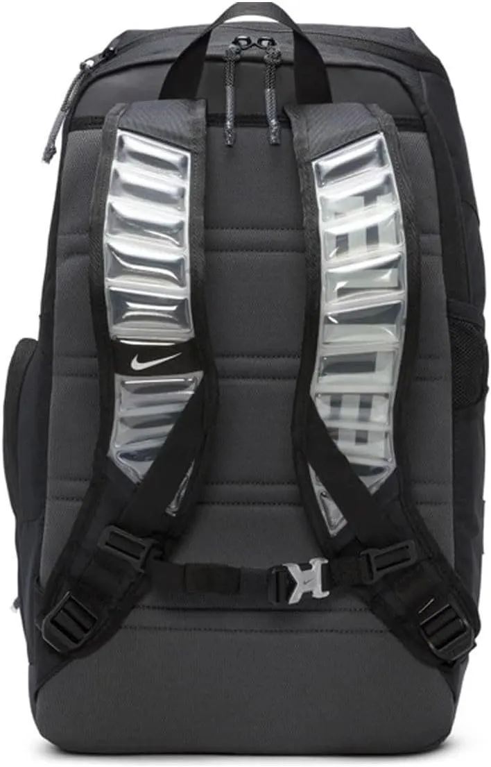 Nike Elite Backpack Black/Anthracite/Metallic Silver One Size, Black/Anthracite/Metallic Silv, One Size