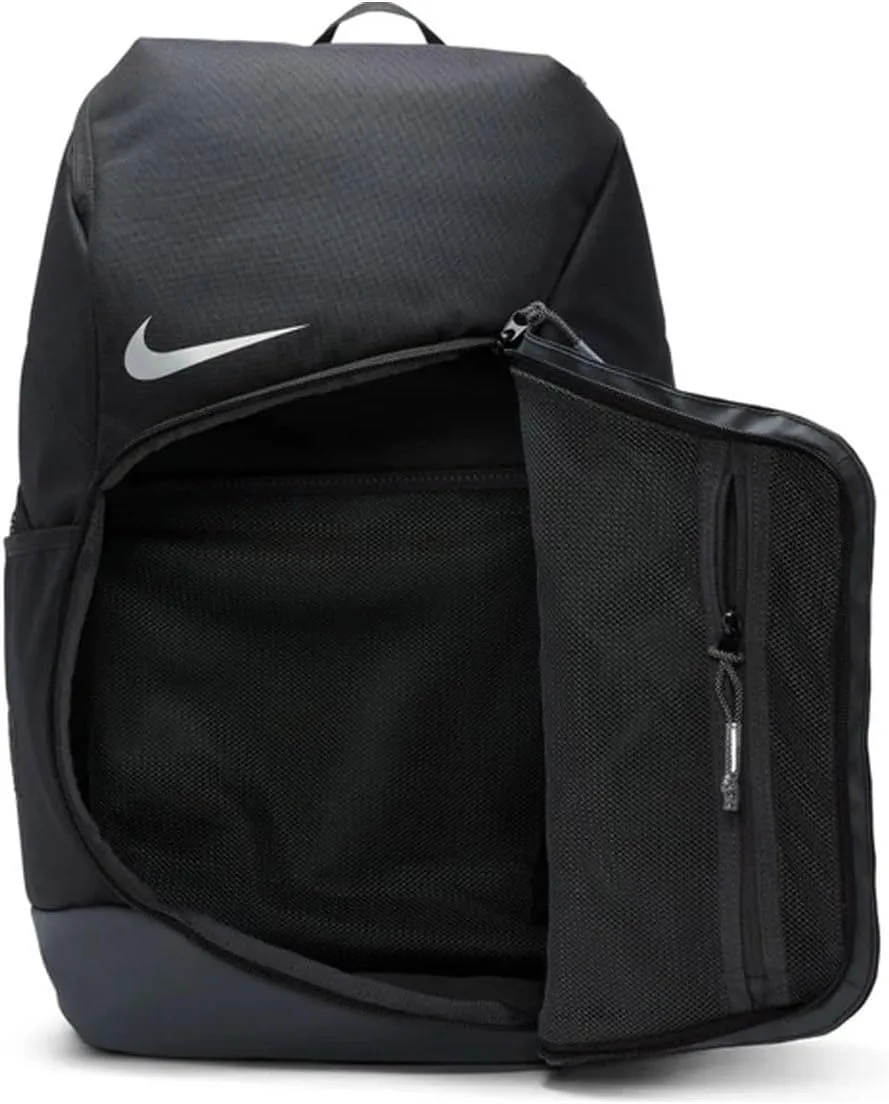 Nike Elite Backpack Black/Anthracite/Metallic Silver One Size, Black/Anthracite/Metallic Silv, One Size