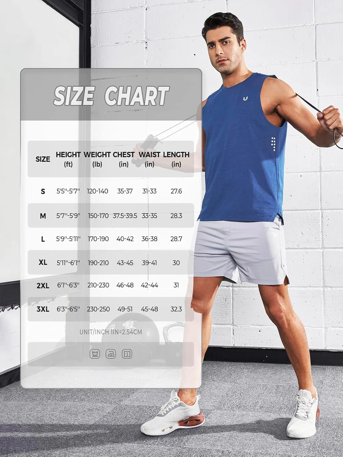 NORTHYARD Men's Workout Tank Tops Quick Dry Running Shirts Sleeveless Muscle Shirts Athletic Training Sports