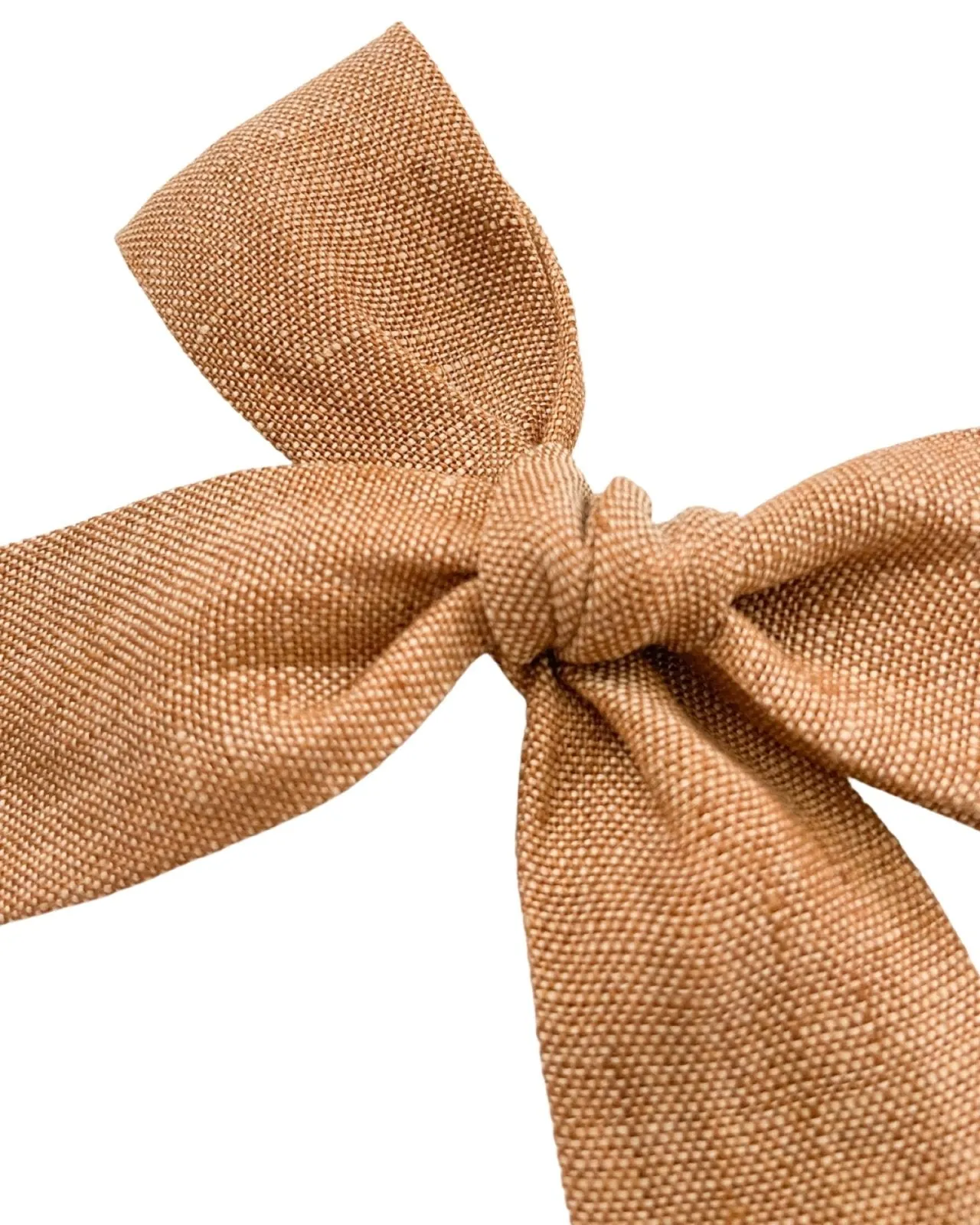 Party Bow | Chestnut - Alligator Clip