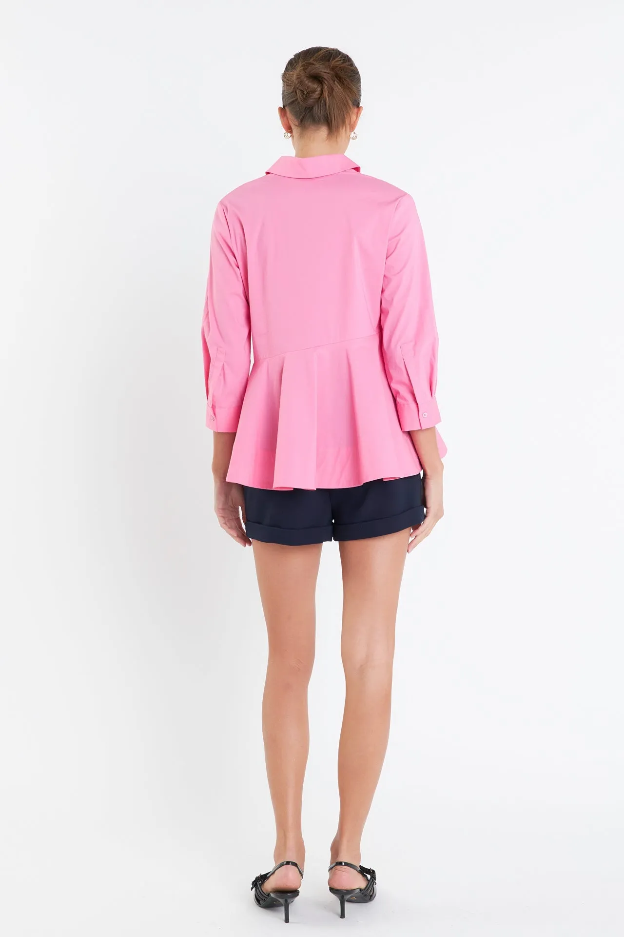 Peplum Waist Detailed Blouse