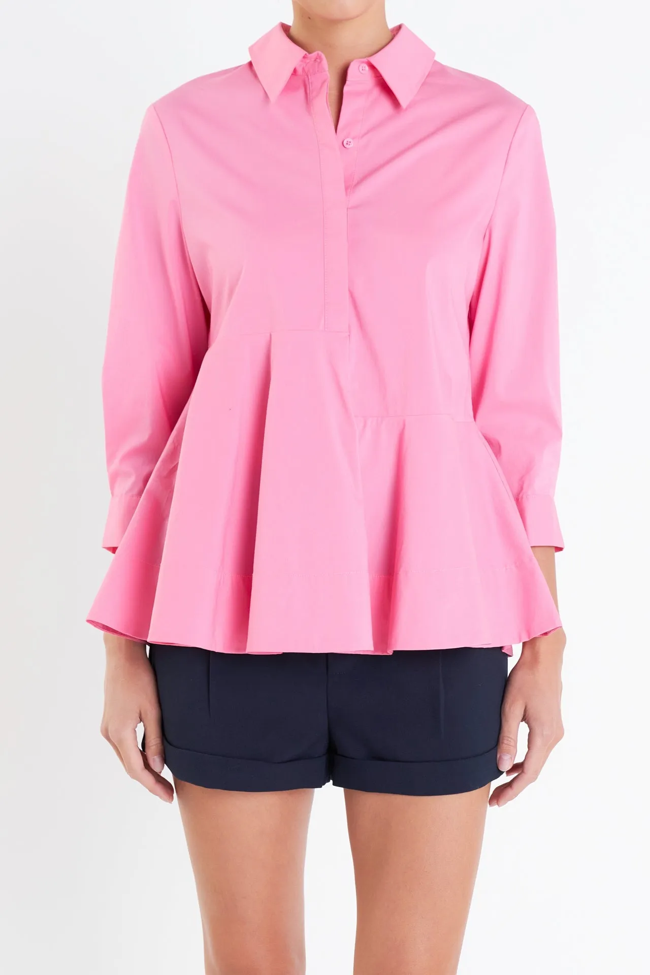 Peplum Waist Detailed Blouse