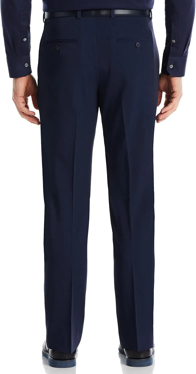 Perry Ellis Men's Modern Fit Solid Stretch Resolution Dress Pant