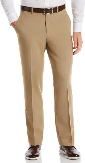 Perry Ellis Men's Modern Fit Solid Stretch Resolution Dress Pant