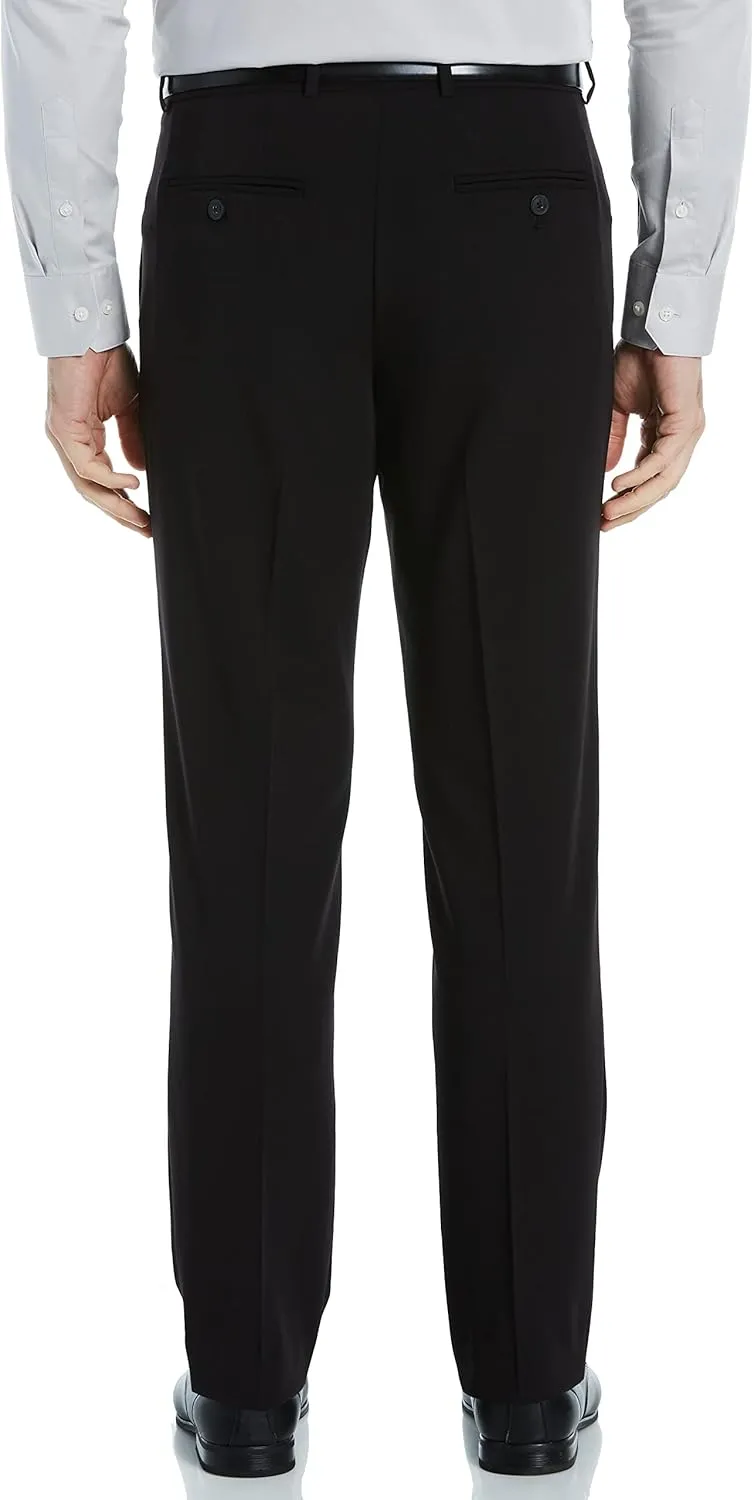 Perry Ellis Men's Modern Fit Solid Stretch Resolution Dress Pant