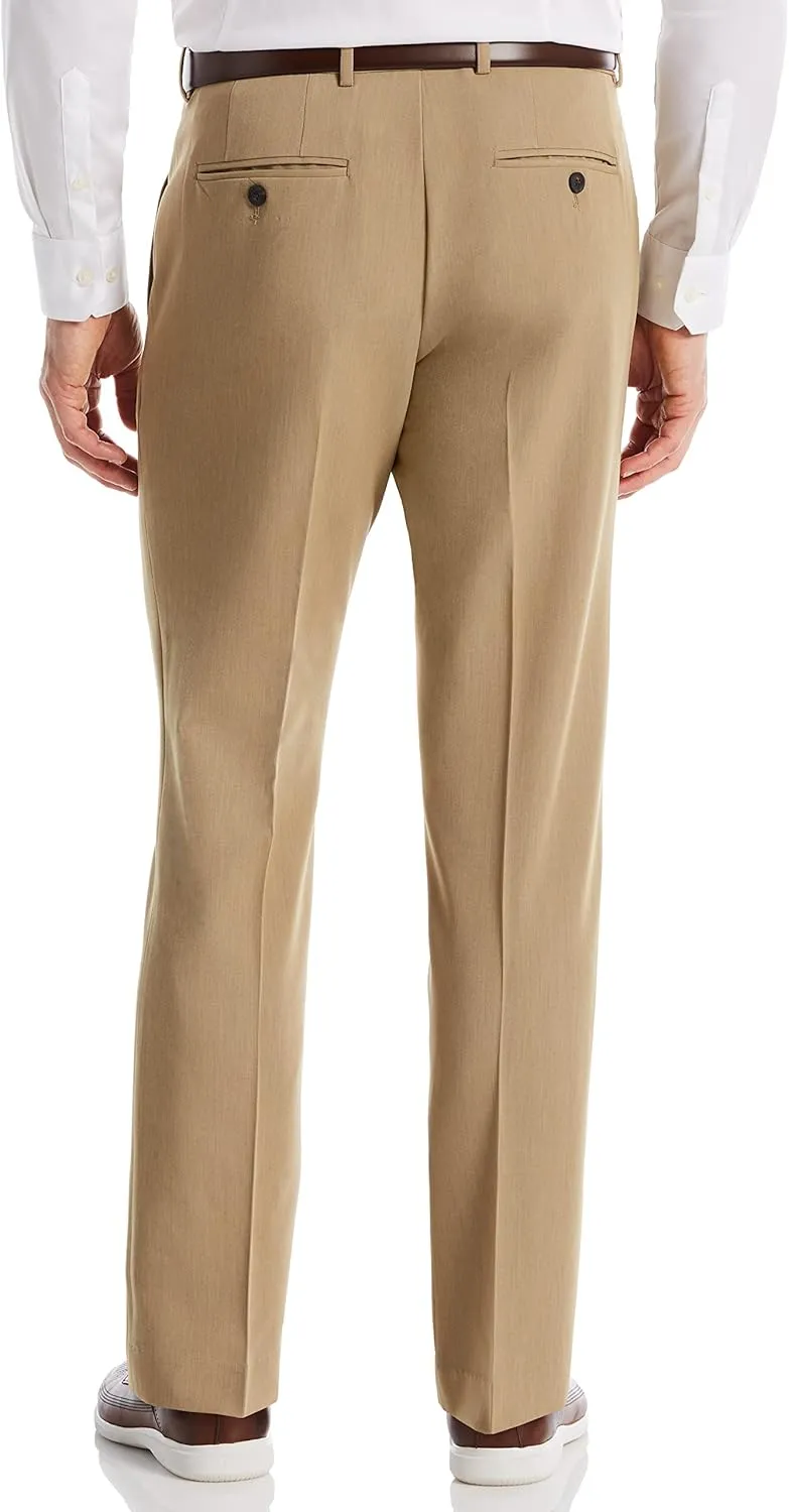 Perry Ellis Men's Modern Fit Solid Stretch Resolution Dress Pant