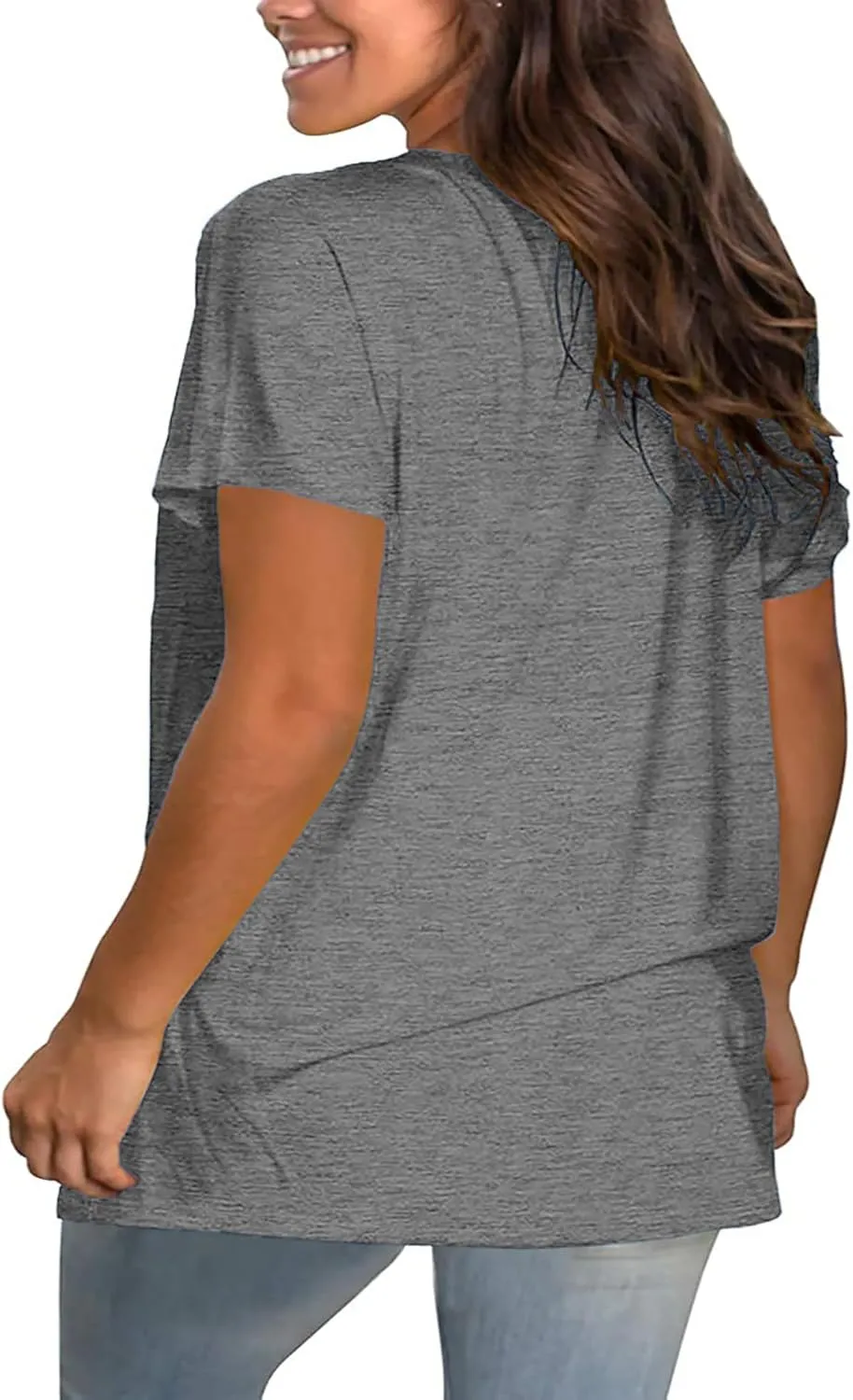 Plus Size Sarcastic Funny Shirts Women V Neck T Shirts Short Sleeve Tshirts Summer Tops