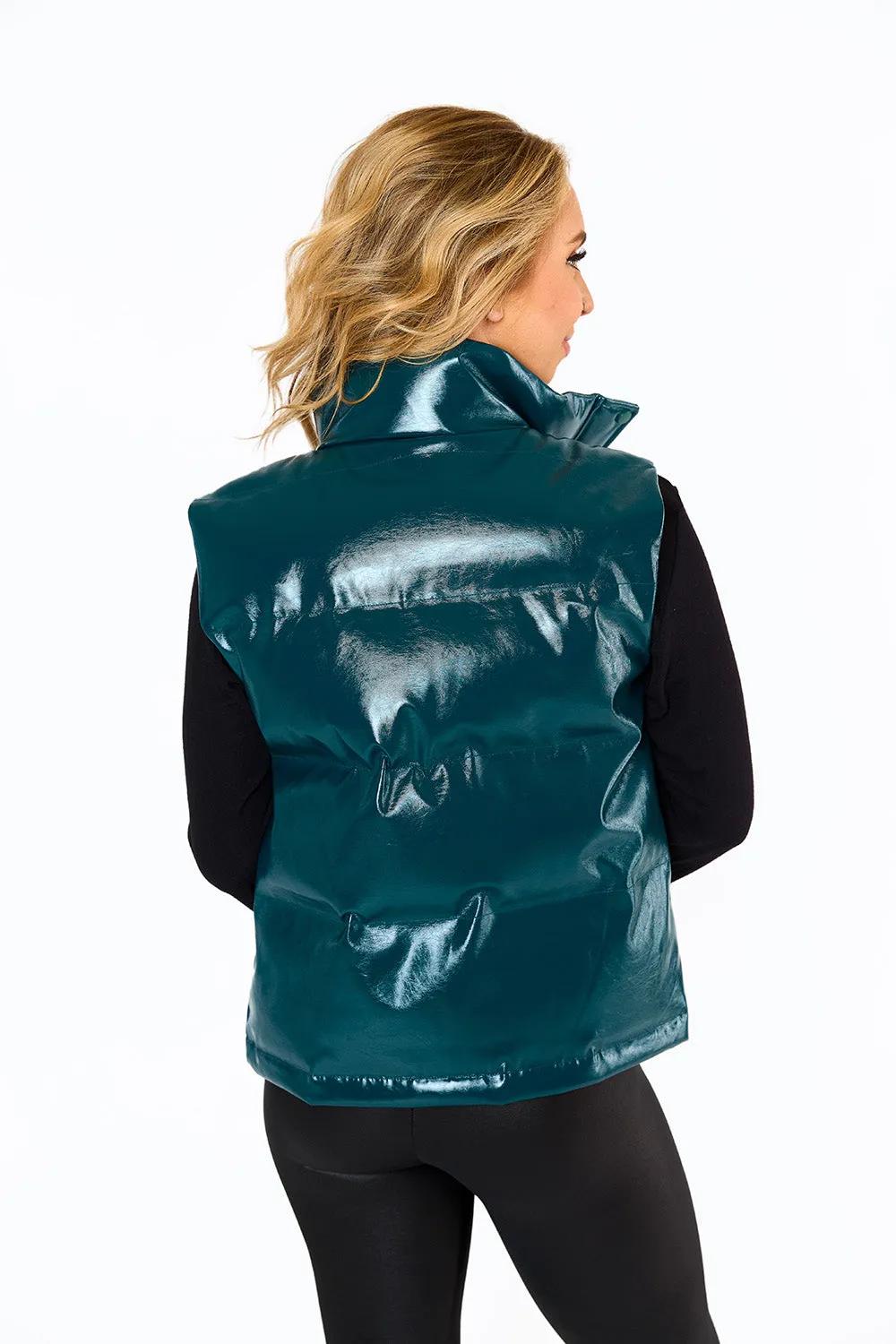 Powder Puff Vest - Jade