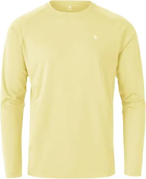 Rdruko Men's Hiking Shirts Long Sleeve UPF 50  Sun Protection Quick Dry Outdoor Travel Fishing Athletic Shirts
