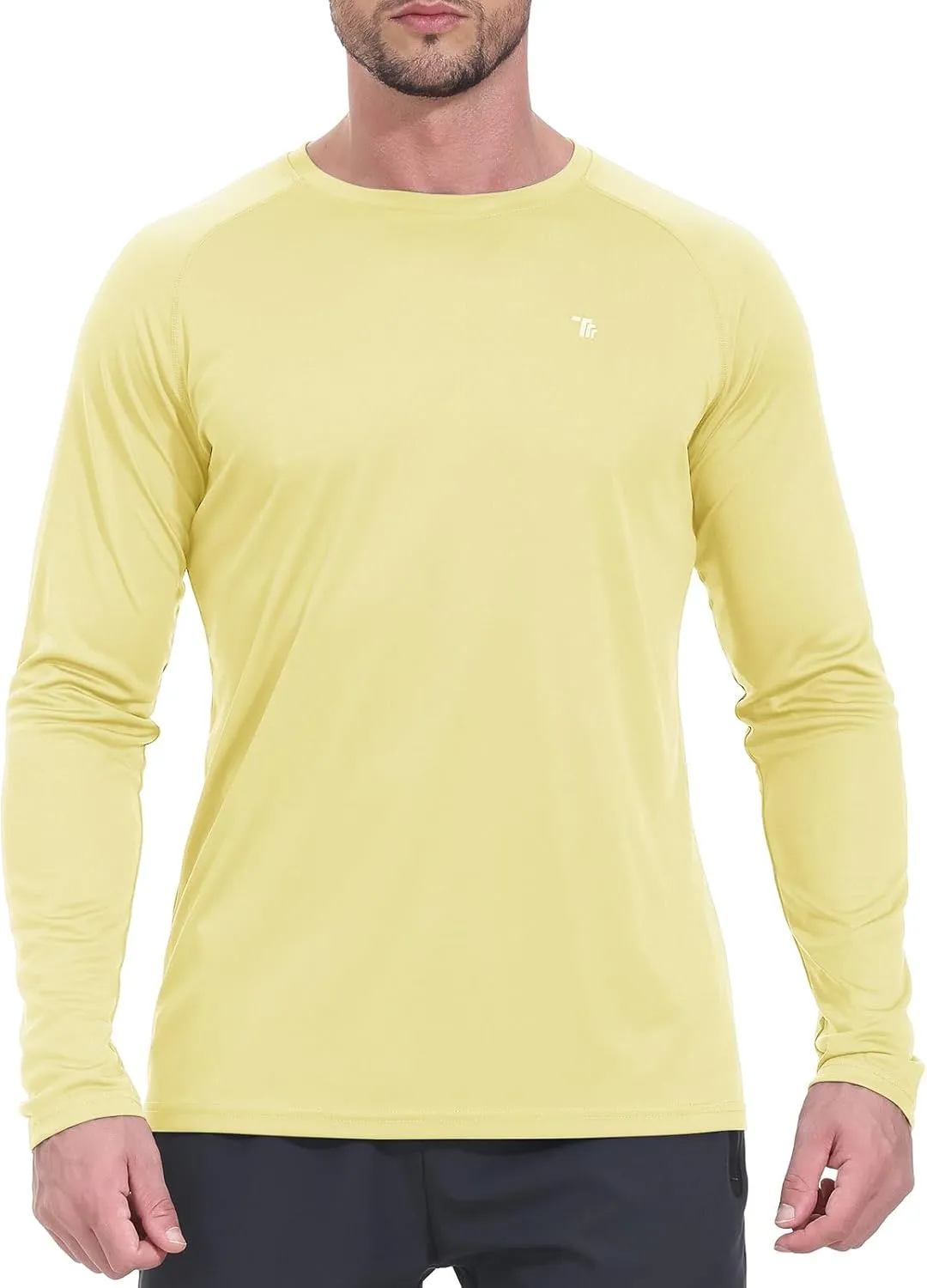 Rdruko Men's Hiking Shirts Long Sleeve UPF 50  Sun Protection Quick Dry Outdoor Travel Fishing Athletic Shirts