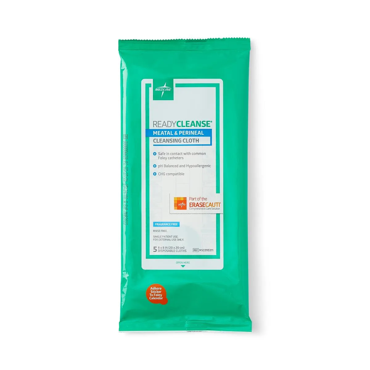 ReadyCleanse Perineal Care Cleansing Cloth, 8" x 8" (case of 30)