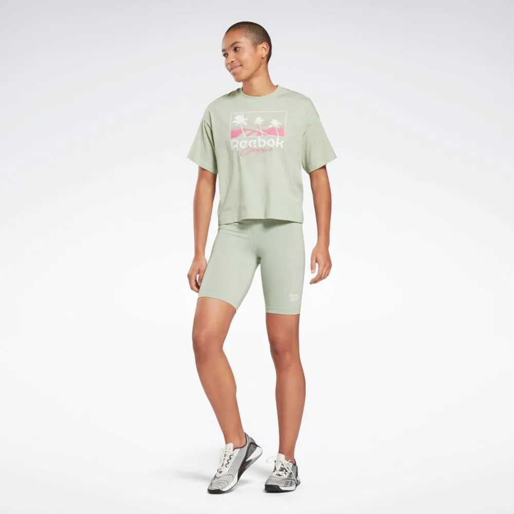 Reebok Apparel Women Reebok Identity Fitted Shorts LGTSAG
