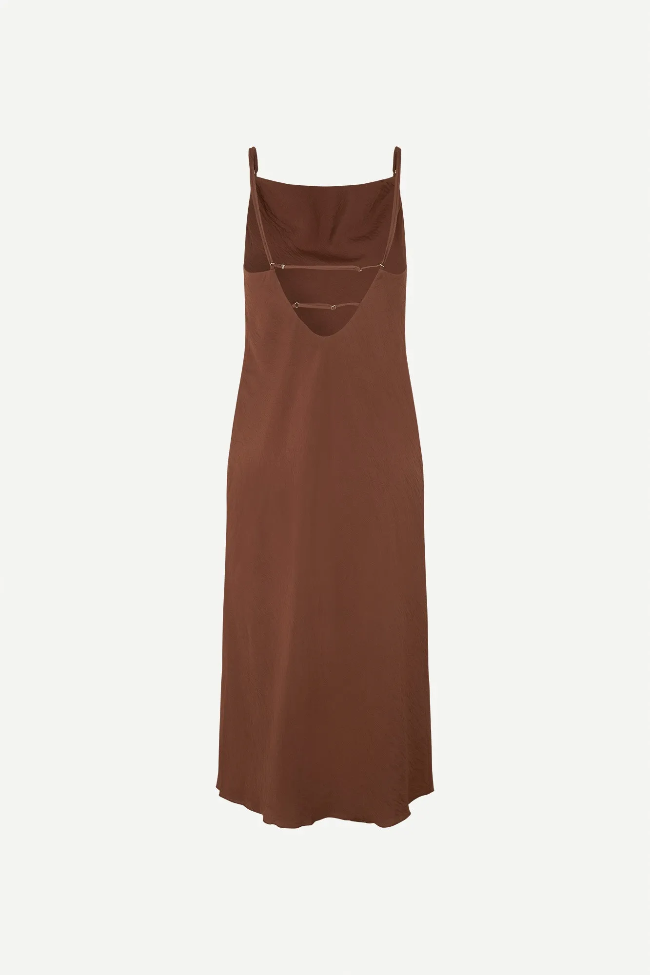 Samsoe Samsoe Fredericka Long Dress - Mustang