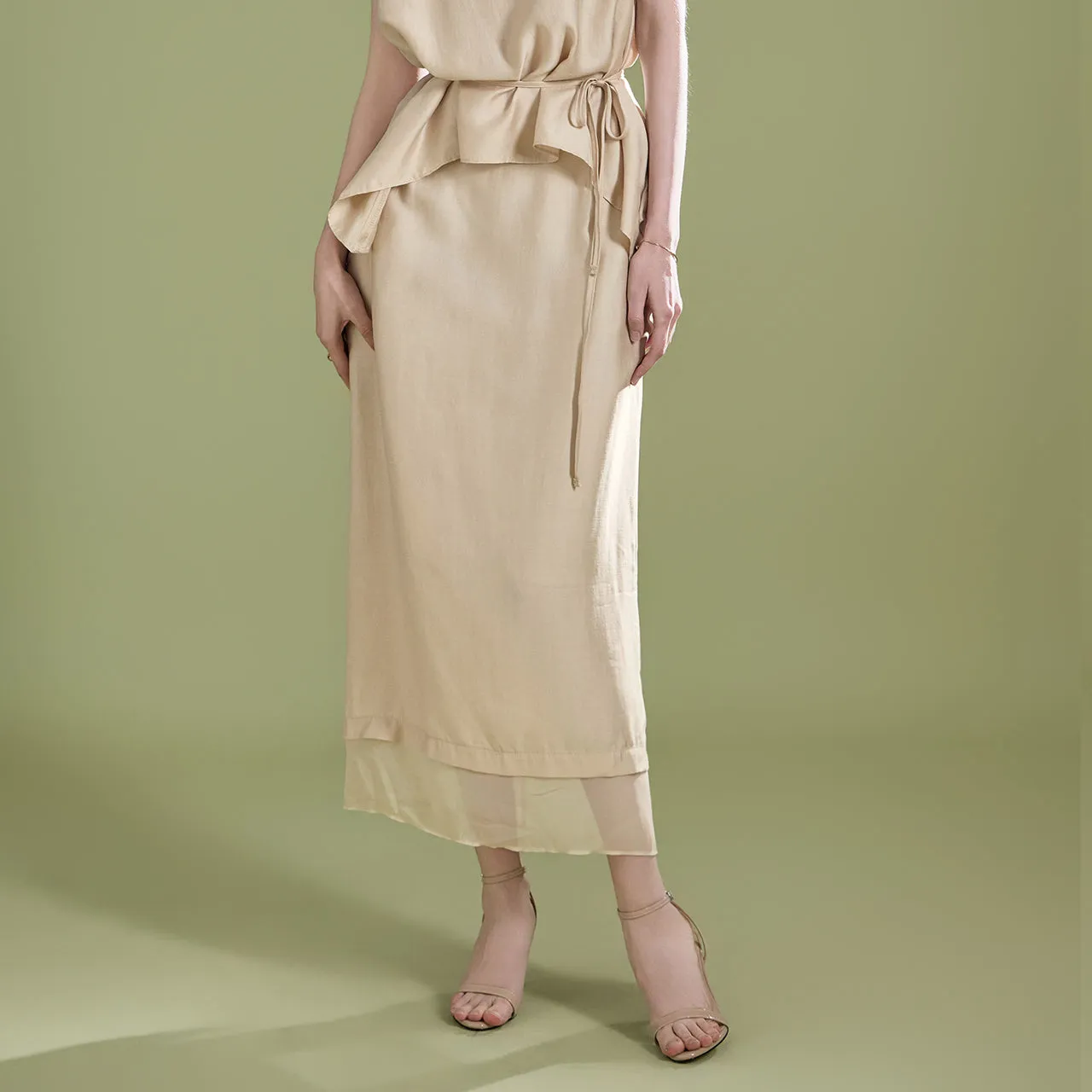 SK2766 Satin Skirt