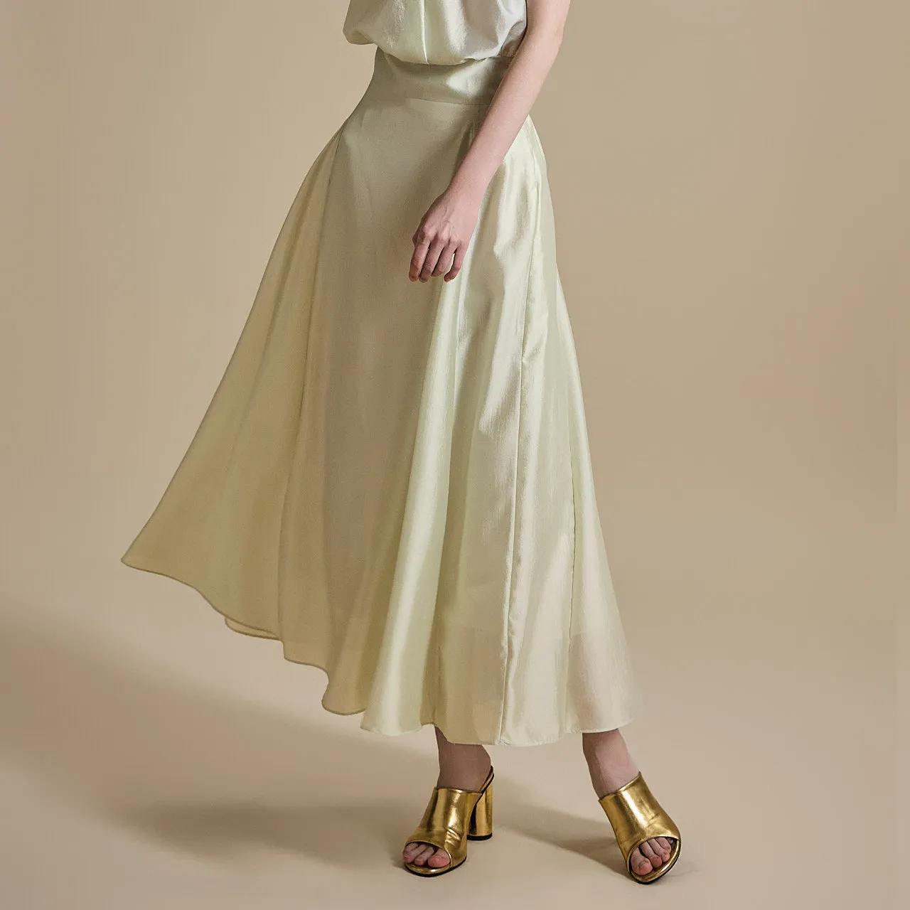 SK2768 Satin Skirt