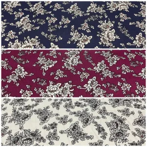 Small Vintage Floral 100% cotton printed dress craft fabric 150cm wide M1739