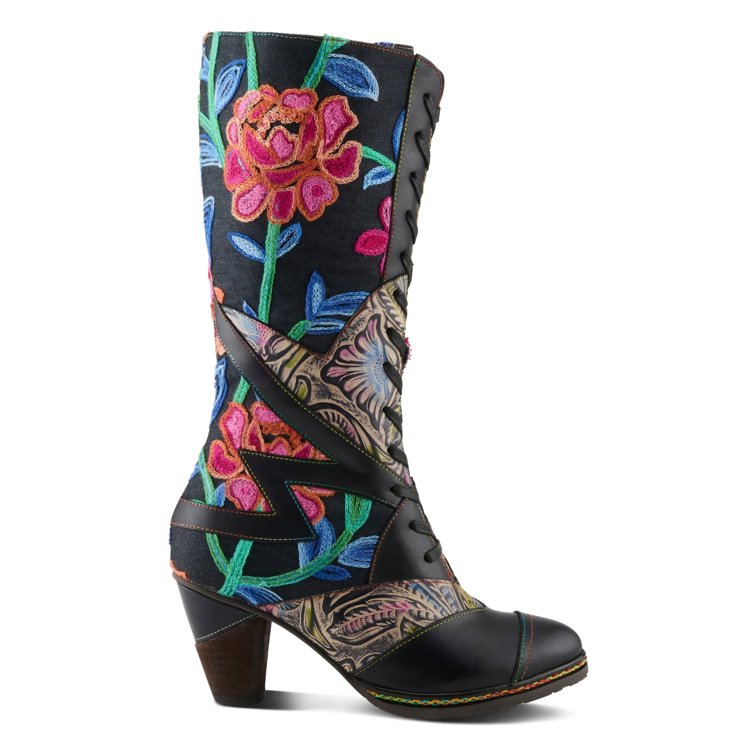Spring Step Shoes L'Artiste Malagie Rose Women's Versatile Mid Shaft Booties