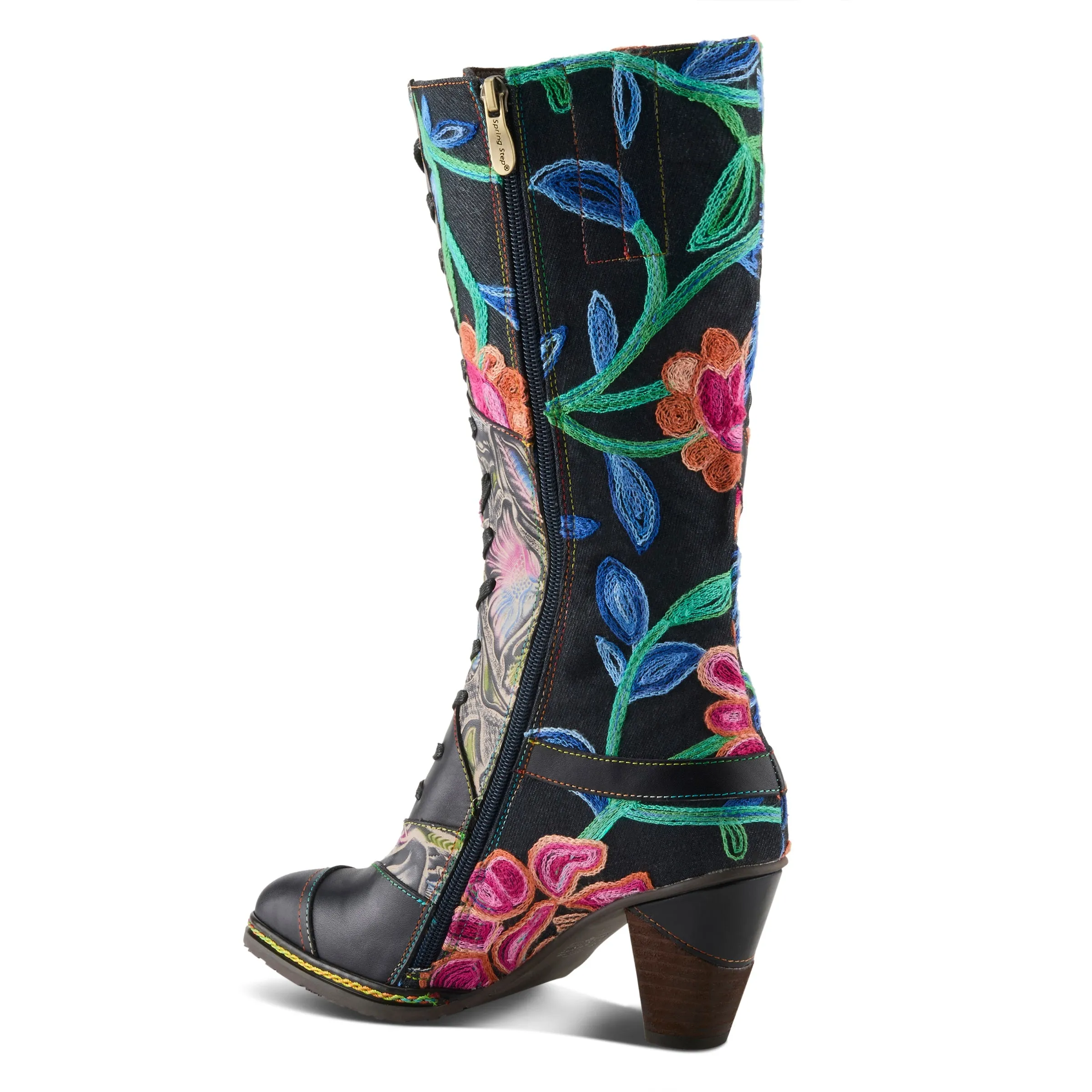 Spring Step Shoes L'Artiste Malagie Rose Women's Versatile Mid Shaft Booties