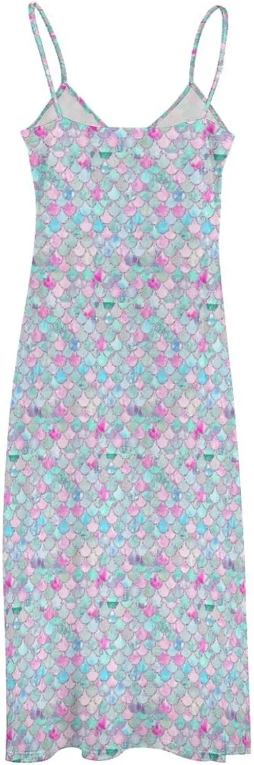 Succulents Pattern Long Dress Woman Fit Gowns V Neck Wrap Maxi Skirts Summer Gown Working Dresses